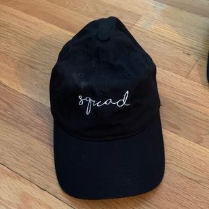 Squad black baseball hat